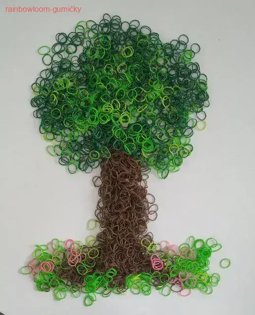 RAINBOW LOOM gumičky RŮŽOVÉ