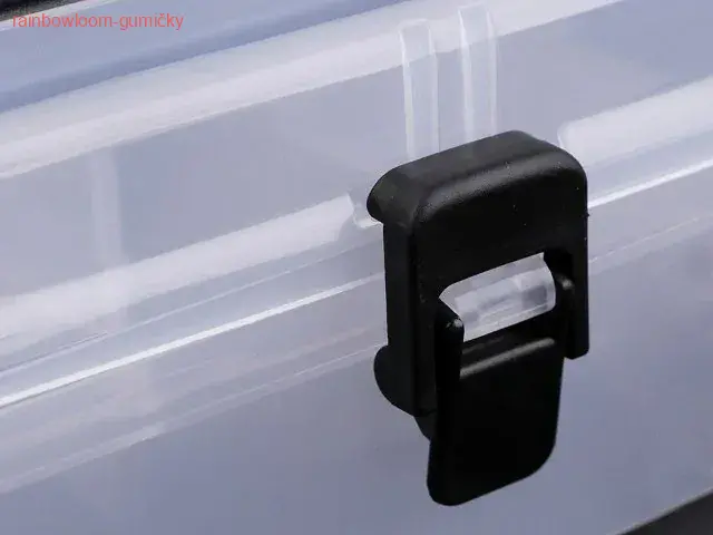 BOX II - plastový zásobník průsvitný