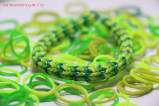 RAINBOW LOOM gumičky JARNÍ METALICKÝ MIX